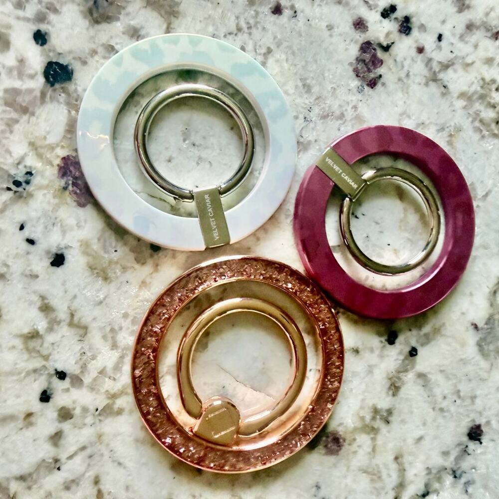 Velvet Caviar MagSafe Phone Ring Holder Set x 3